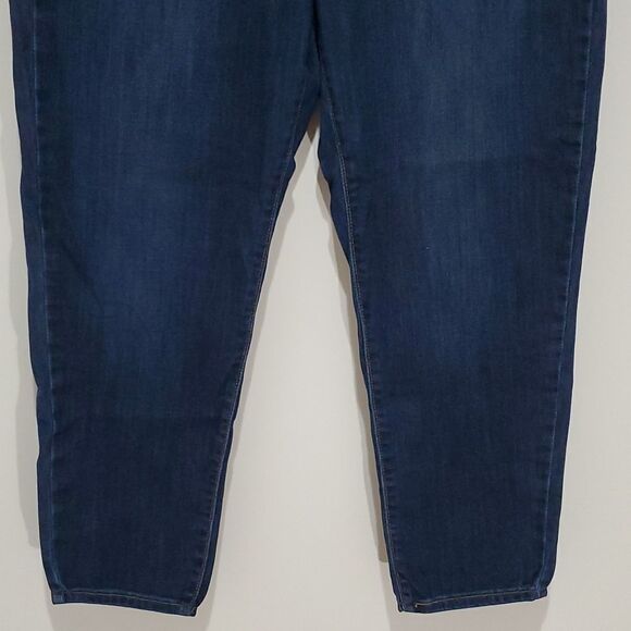 LEVI'S 32x26 dark wash high rise size 10 jeans - Picture 3 of 8